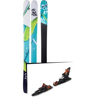 Set: Armada Trace 108 2018 + Marker Kingpin 13 Demo black/copper