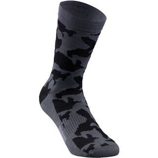 Specialized Camo Summer Sock, anthracite/black/red - Radsocken