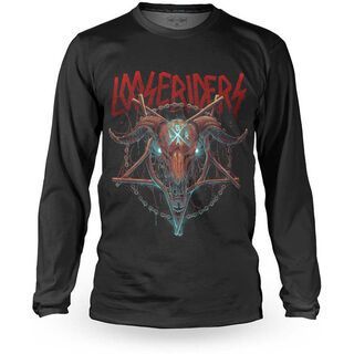 Loose Riders Cult of Shred Jersey LS Goathhead black