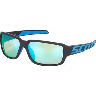 Scott Obsess ACS, black matt/neon blue chrome - Sonnenbrille