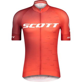 Scott RC Pro S/SL Men's Shirt fiery red/white