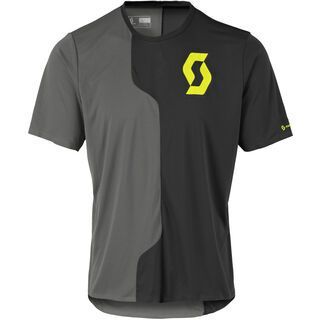 Scott Trail Tech s/sl Shirt, black/dark grey - Radtrikot