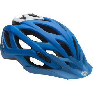 Bell Sequence, matte blue white ace - Fahrradhelm