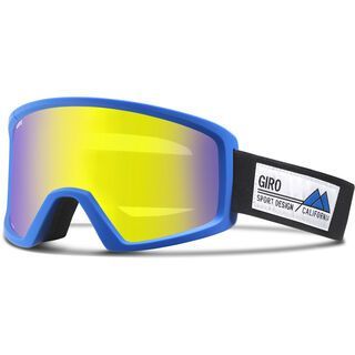 Giro Blok, blue frame pop/yellow boost - Skibrille