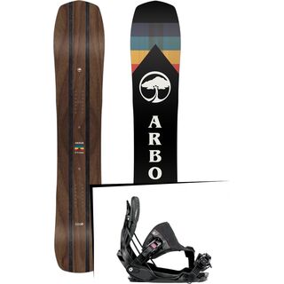 Set: Arbor A-Frame 2019 + Flow Minx black