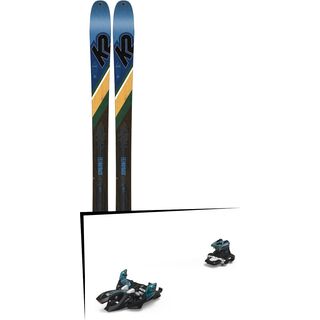 Set: K2 SKI Wayback 84 2019 + Marker Alpinist 9 black/turquoise