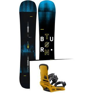 Set: Burton Instigator Wide 2019 + Burton Malavita colonel mustard