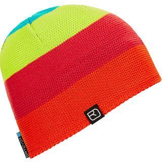 Ortovox Beanie Multicolor, orange/green - Mütze