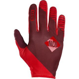 ION Gloves Dude, blazing red - Fahrradhandschuhe