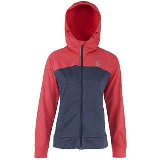 Scott Womens Trail MTN Mel Hooded Jacket, pink/blue - Softshelljacke