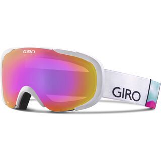 Giro Field, white fade/amber pink - Skibrille