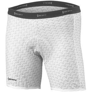 Scott Shorts Womens Underwear Plus, white print - Radhose