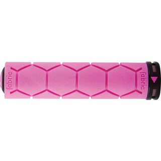 Fabric Silicon Lock On Grip, pink - Griffe