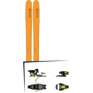 DPS Skis Set: Wailer 99 Hybrid T2 2016 + Salomon STH2 WTR 13