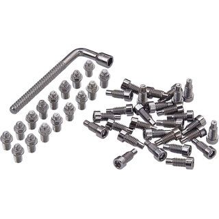 Spank Spike/Oozy/Spoon Pedal Pin Kit, silver - Pedal Pins