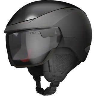 Atomic Volant Visor Silver HD / black/metallic