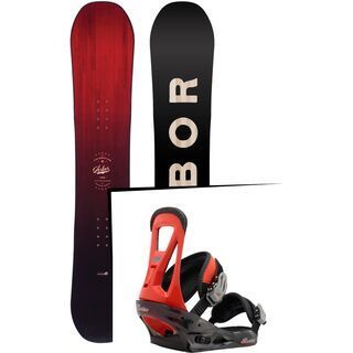 Set: Arbor Foundation 2017 + Burton Freestyle 2017, redrum - Snowboardset