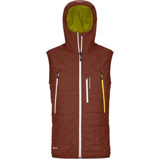 Ortovox Swisswool Piz Boè Vest M clay orange