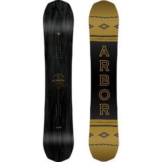 Arbor Element Black Camber Mid Wide 2019 - Snowboard
