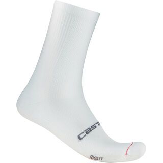 Castelli Espresso 18 Sock white