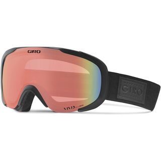 *** 2. Wahl *** Giro Field, black quilted/Lens: vivid infrared - Skibrille |