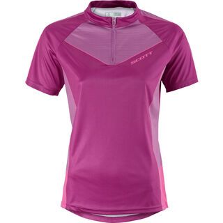 Scott Womens Trail 30 s/sl Shirt, berry purple/bright pink - Radtrikot