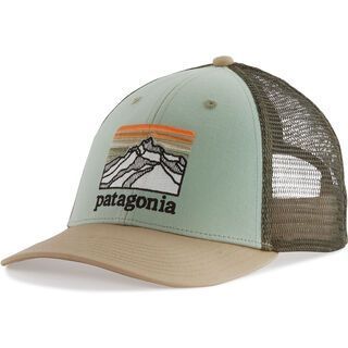 Patagonia Line Logo Ridge LoPro Trucker Hat tea green