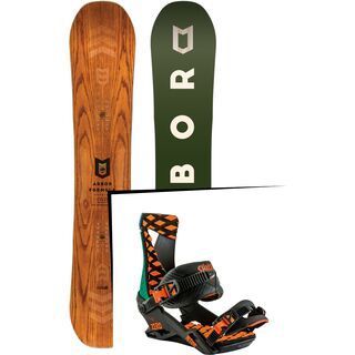 Set: Arbor Formula Premium 2017 + Nitro Zero 2017, shaka - Snowboardset