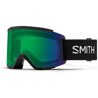 Smith Squad XL inkl. Wechselscheibe, black/Lens: everyday green mirror chromapop - Skibrille