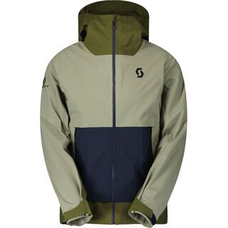 Scott DryoSpun 3 Layer Men's Jacket - Remix fir green/dust grey