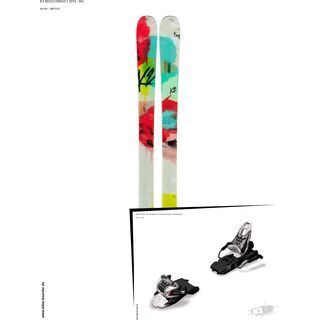 K2 SKI Set: MissConduct 2014 + Marker Free Ten