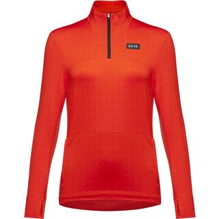 Gore Wear Everyday Thermo 1/4-Zip Damen fireball