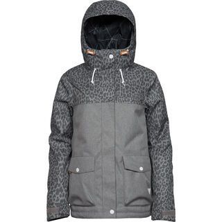 WearColour Crop Jacket, grey melange - Skijacke