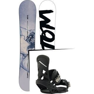 Burton Set: Custom Twin Flying V Wide 2016 + Burton Mission EST