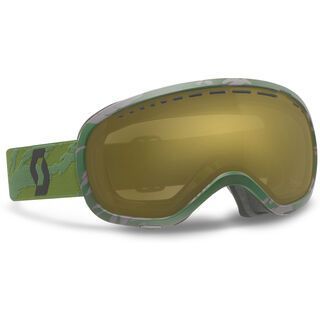 Scott Off-Grid, Camo Green/Natural Gold Chrome - Skibrille