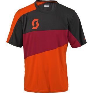 Scott Path 30 s/sl Shirt, orange/tibetan red - Radtrikot