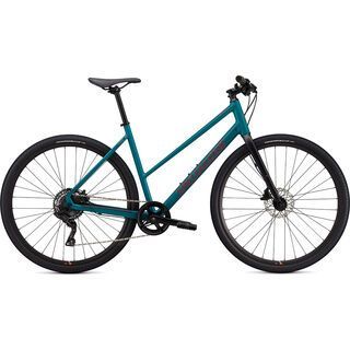 Specialized Sirrus X 2.0 Step-Through dusty turquoise/rocket red/black reflective