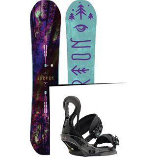 Set: Burton Deja Vu Flying V 2017 +  Stiletto EST (1712942S)