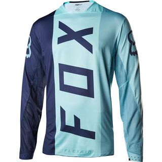 Fox Flexair LS Stripe Jersey, navy/light blue - Radtrikot