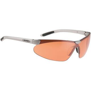 Alpina Drift, silver/Lens: orange mirror - Sportbrille