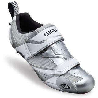 Giro Mele Tri, chrome/white - Triathlon Schuhe