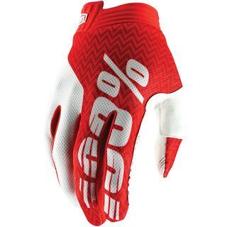 100% iTrack Glove red/white