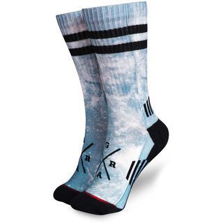 Loose Riders Technical Socks Kosmic Teal multi color