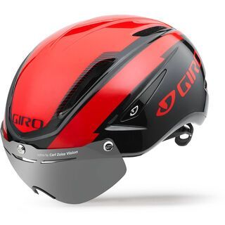 Giro Air Attack Shield, red/black - Fahrradhelm