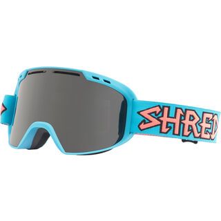 Shred Amazify, air blue/Lens: stealth reflect smoke - Skibrille