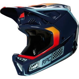 Fox Rampage Pro Carbon Helmet Daiz, navy - Fahrradhelm