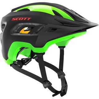 Scott Stego Helmet, black green flash - Fahrradhelm