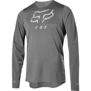 Fox Flexair Delta LS Jersey, grey vintage - Radtrikot