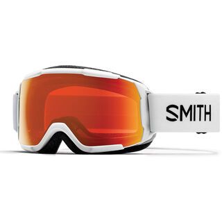 Smith Grom, white/Lens: chromapop everyday red mirror - Skibrille
