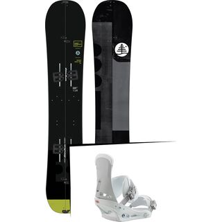 Set: Burton Family Tree Flight Attendant X Split 2019 + Burton Custom white